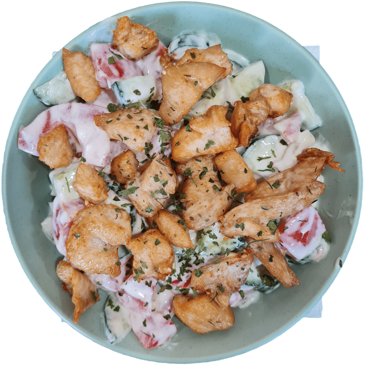 Salata sa piletinom – mala