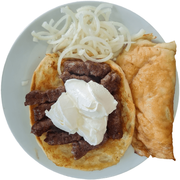 Veliki ćevapi u kajmaku