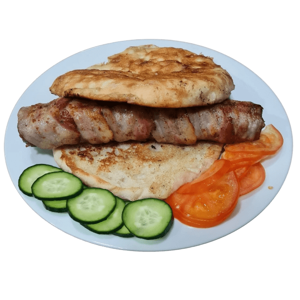 Punjeni rolovani ćevap